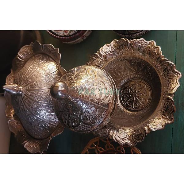 Turkish brass bowl