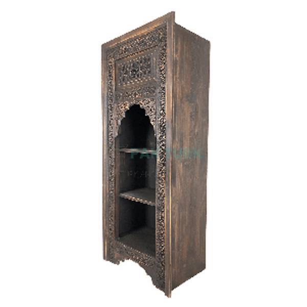 Carving Arch Book shelve(BS10044)