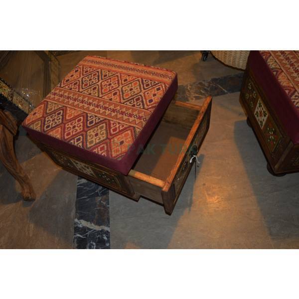 Carved One Seat Stool(SL1003)