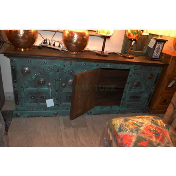 Turquiose Iron Sideboard(CB10017)