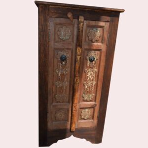 Old Door Carved Small Cabinet(CB10025)