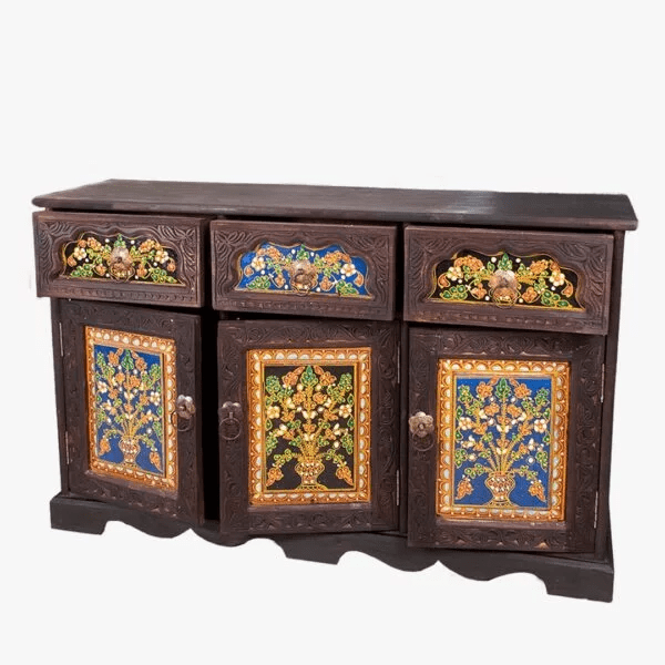 Painted SideBoard with Drawers and Window(SB10021)