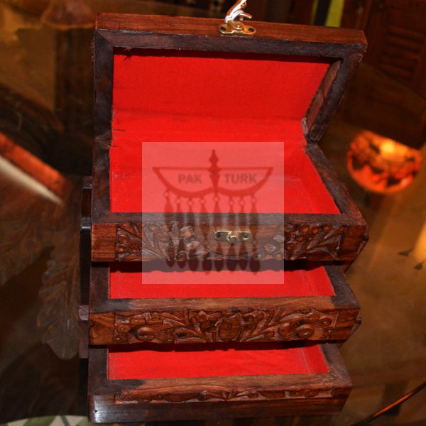 CARVED JEWLARY BOX