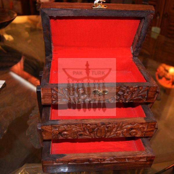 CARVED JEWLARY BOX