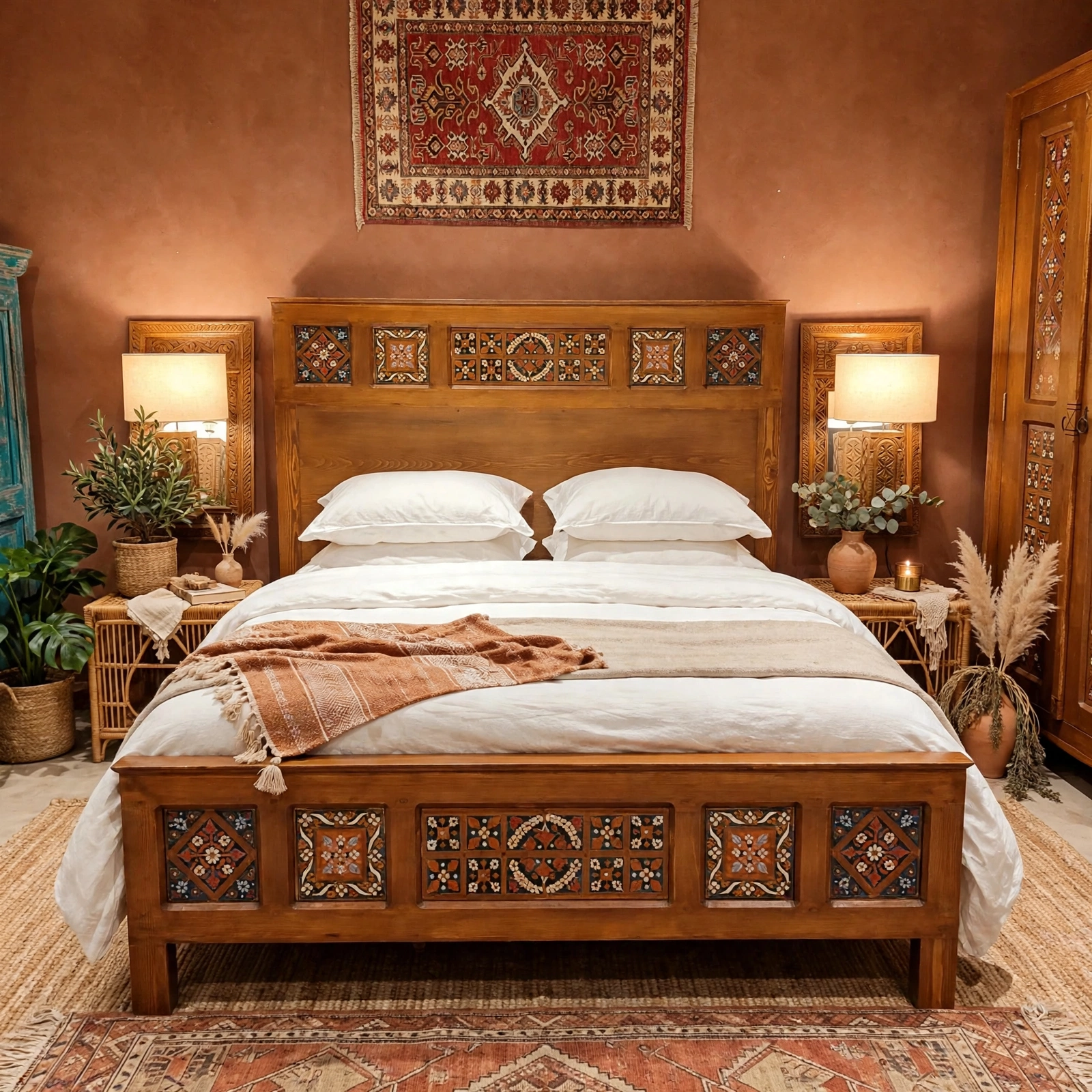 Painted Bed(BD1002)